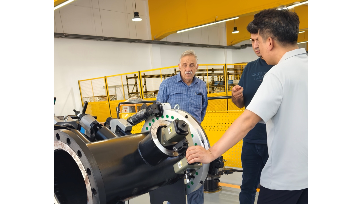 оборудование для обработки фланцев на месте эксплуатации