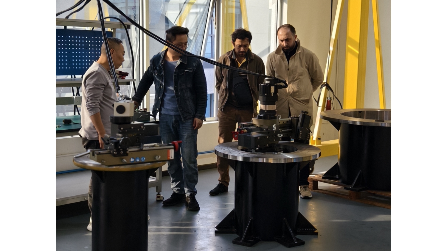 3-метровый станок для торцевой обработки фланцев