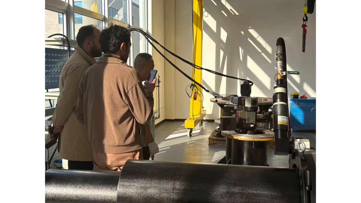 3-метровый станок для торцевой обработки фланцев