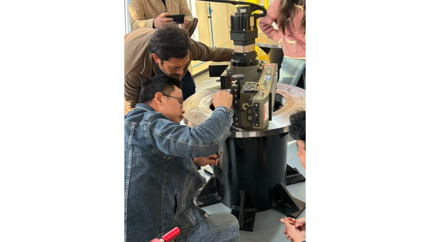 3-метровый станок для торцевой обработки фланцев