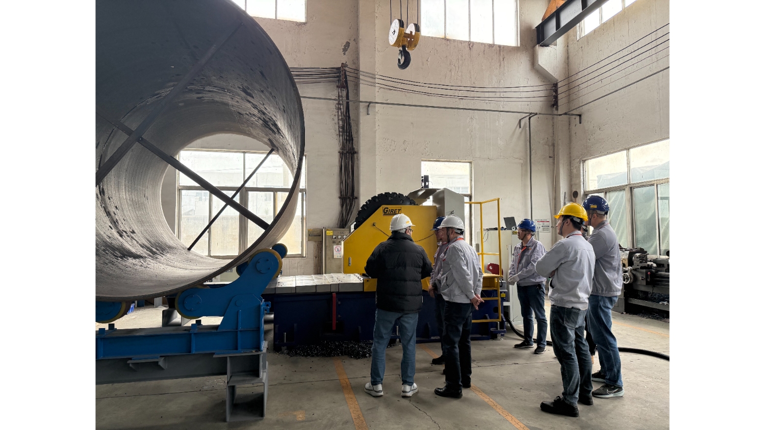 Фрезерный станок для кольцевого шва труб GPM-CM