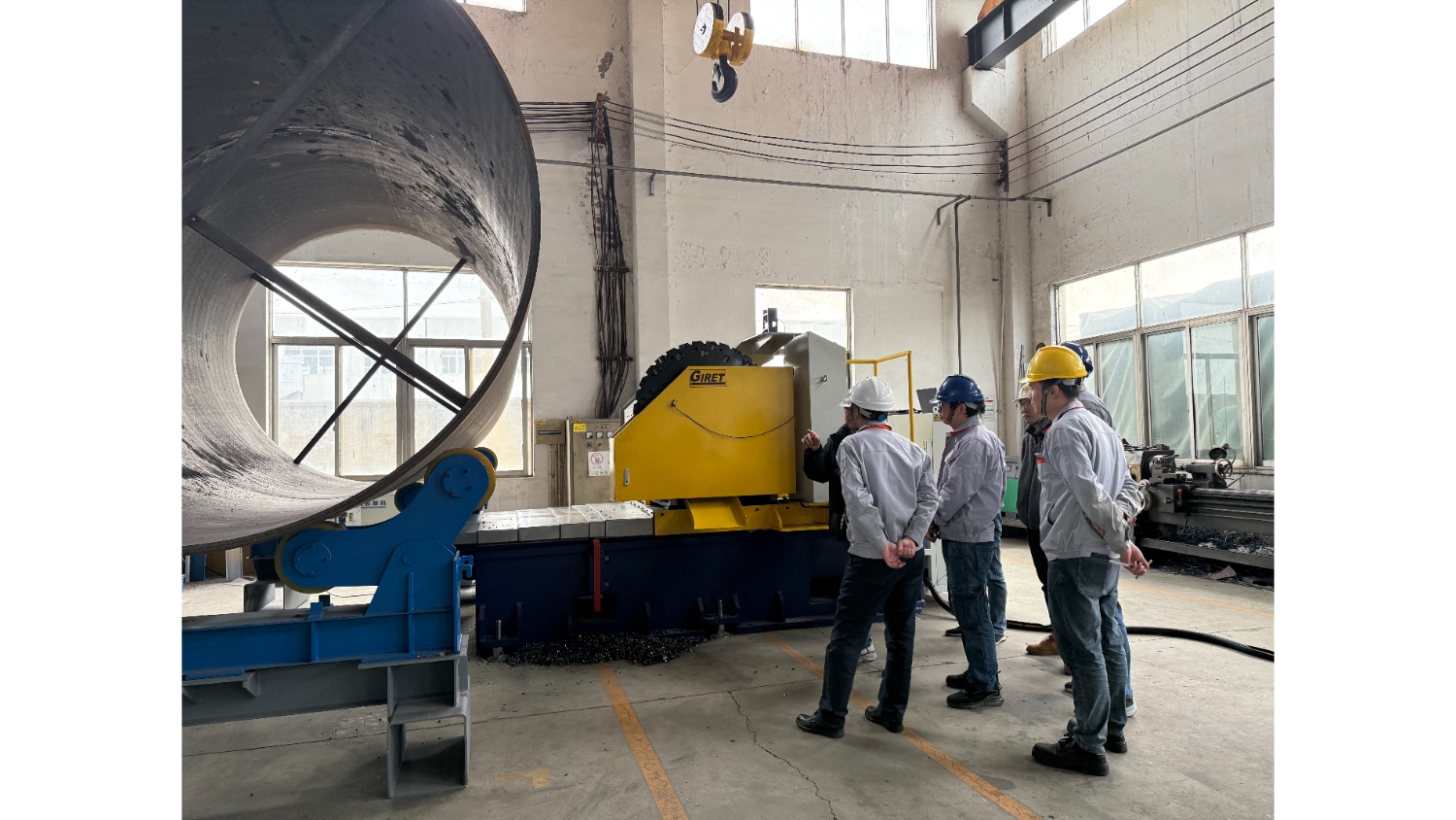 Фрезерный станок для кольцевого шва труб GPM-CM